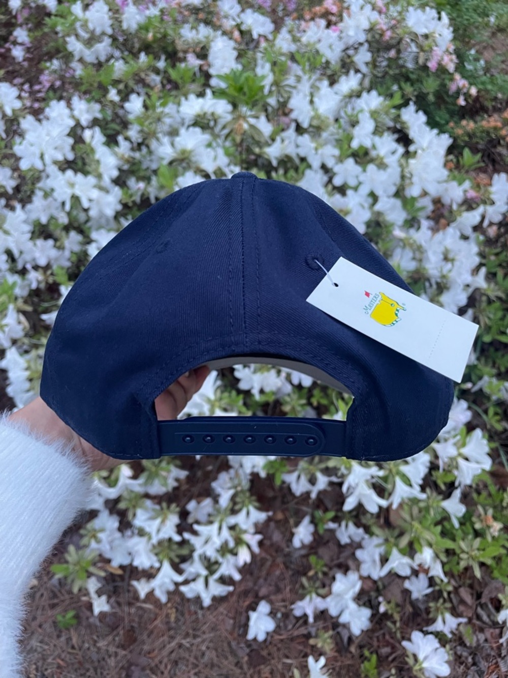 Masters Navy Blue "SKIP IT" Rope-Front Hat - Picture 3 of 4